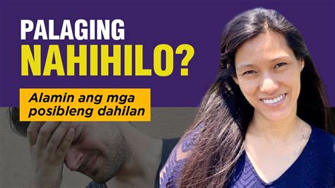 parang nasusuka pero hindi